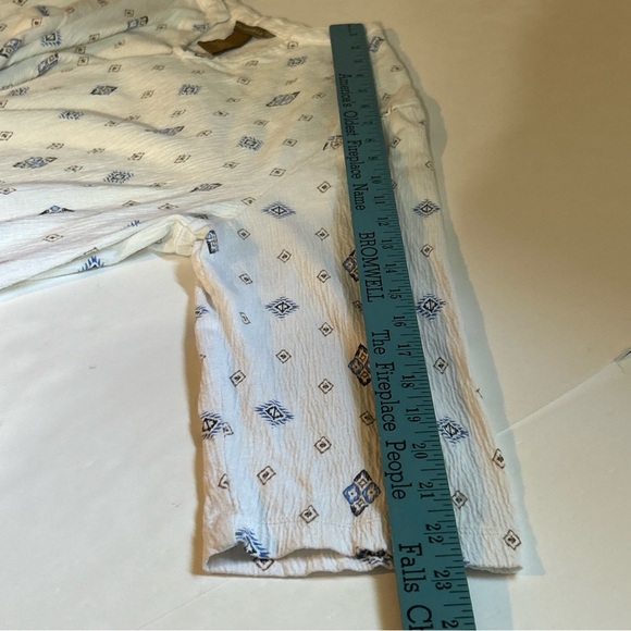 Bit & Bridle 3/4 Sleeve Blouse Size Large - Picture 8 of 11